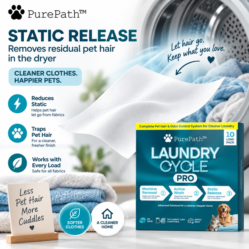 Laundry Cycle Pro’s Static Release